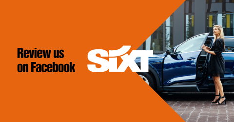 Review us on Facebook | SIXT rent a car