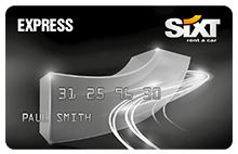 Sixt Express kaart- kõikidele Sixti kasutajatele | SIXT autorent